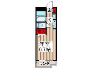 第３関根ビルの物件間取画像